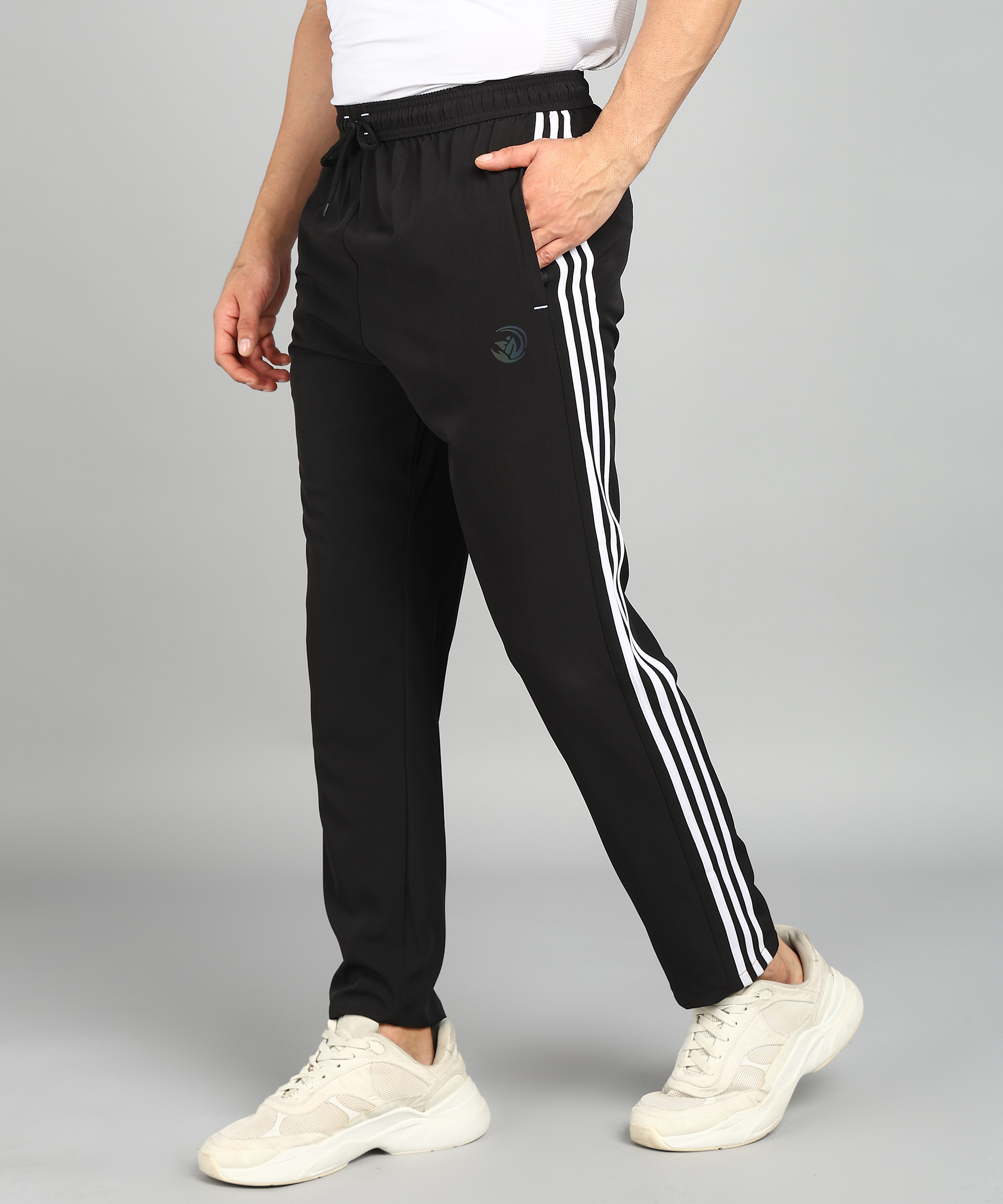 Lightweight 3 Strips at Both Side Track Pants for Men