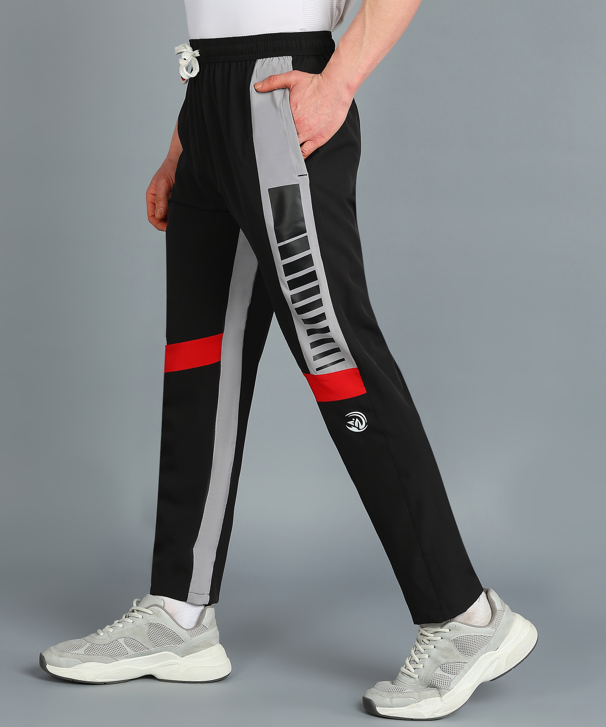 Stylish Stripes & Cool Design Lighweight Track pant